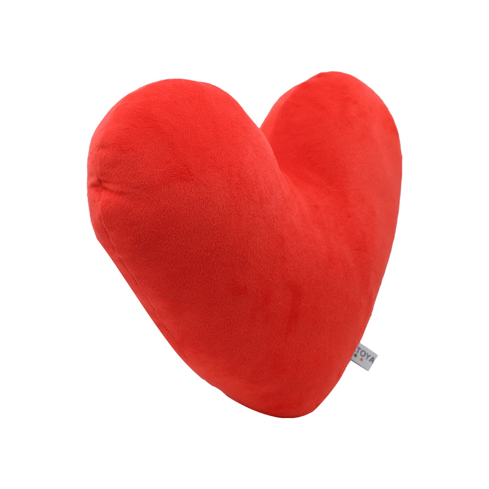 Peluş Kalp Yastık 