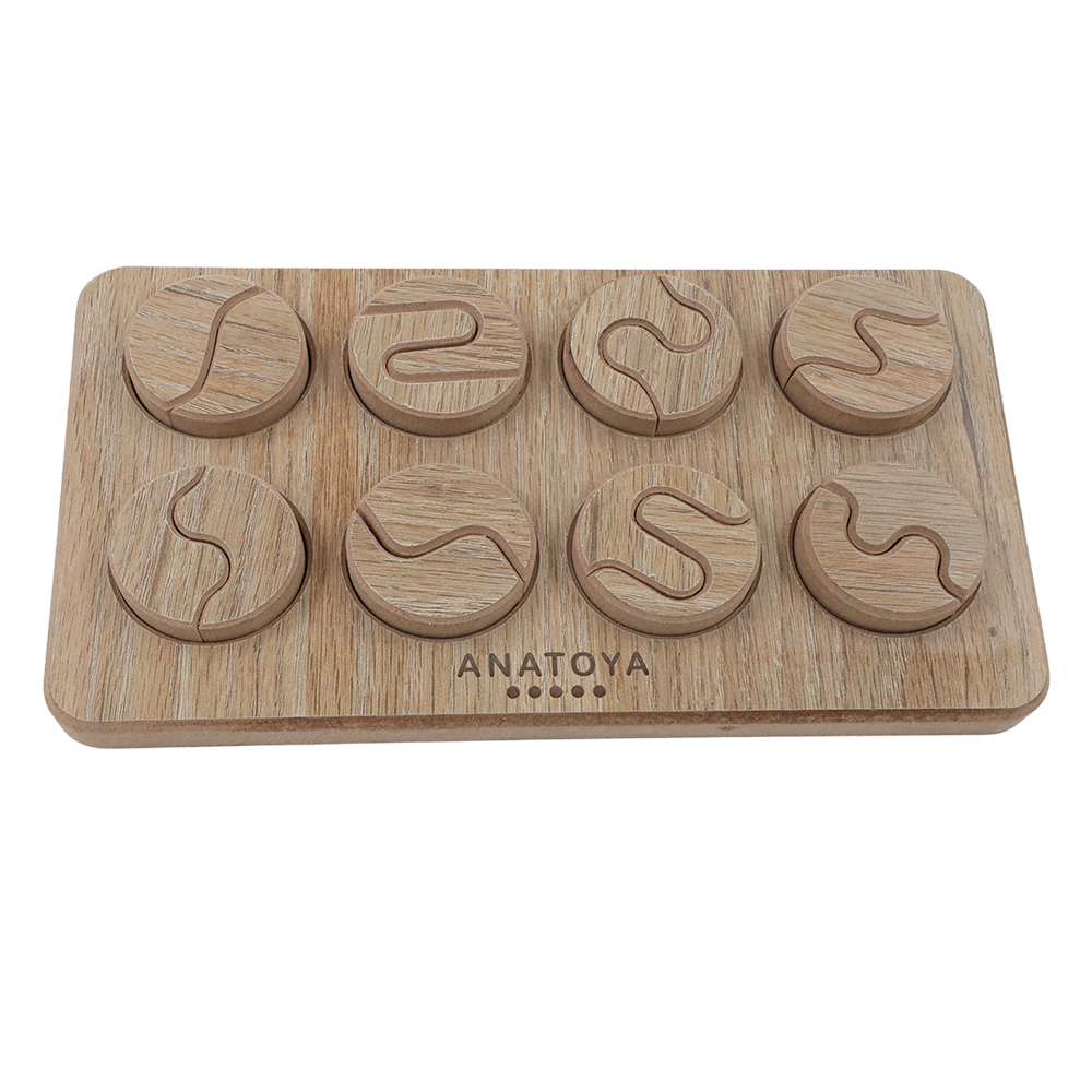 Ahşap Geometrik Yapboz