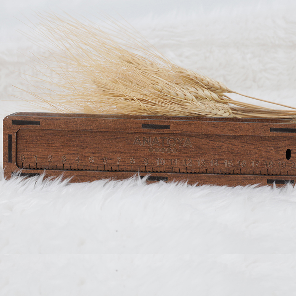 Ahşap Kutu Kalemlik Kahverengi