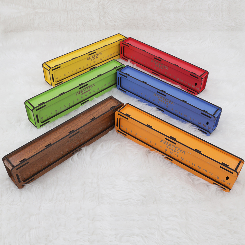 Ahşap Kutu Kalemlik Yeşil