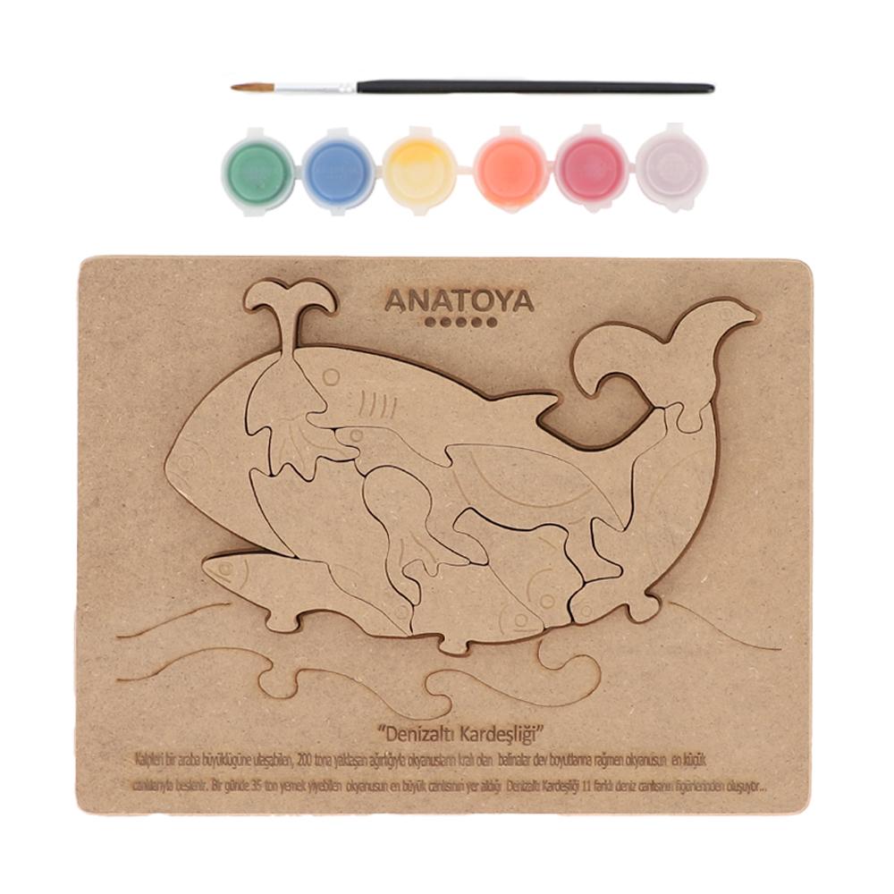 Ahşap Balık Mdf Kapaksız