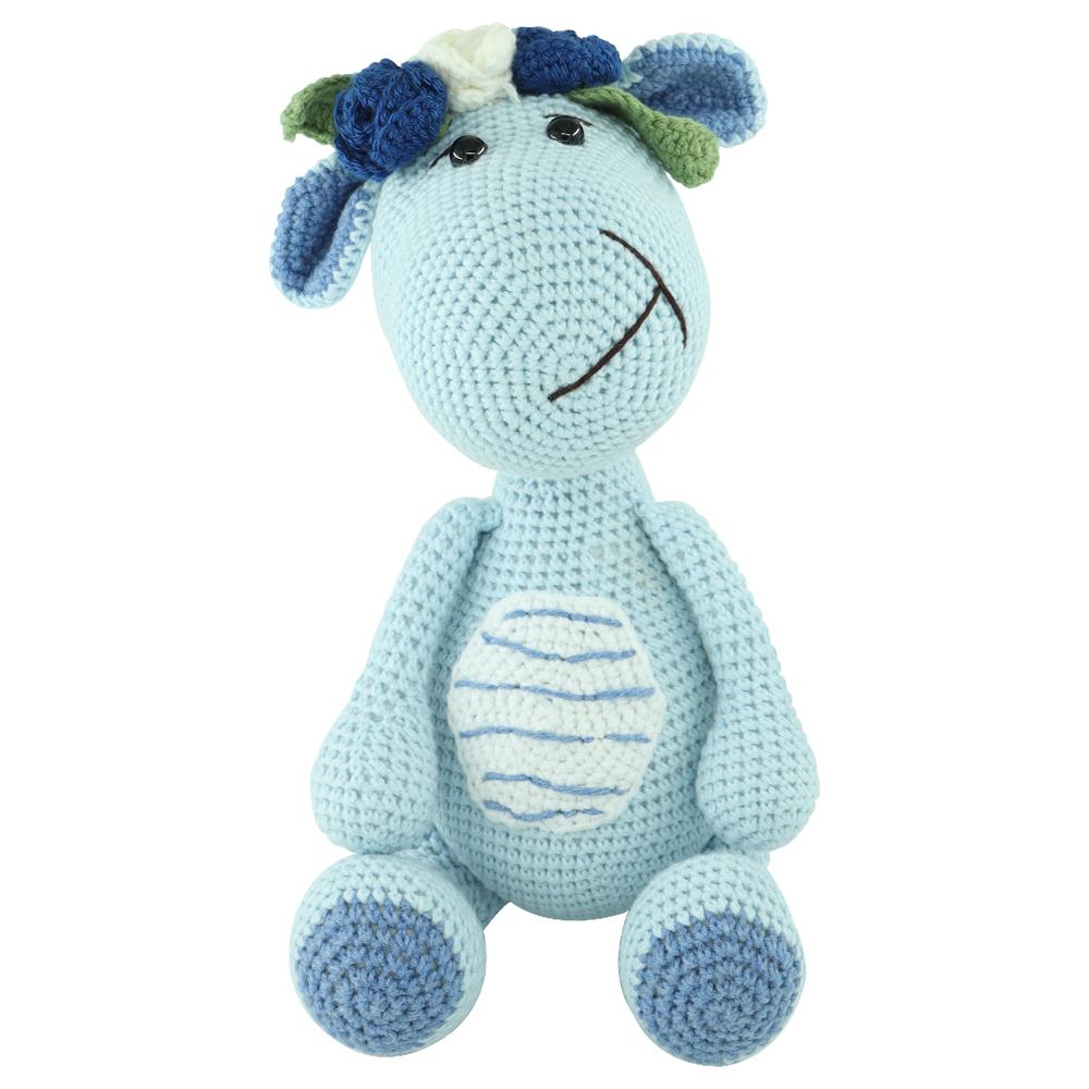 Amigurumi Mavi Dinozor