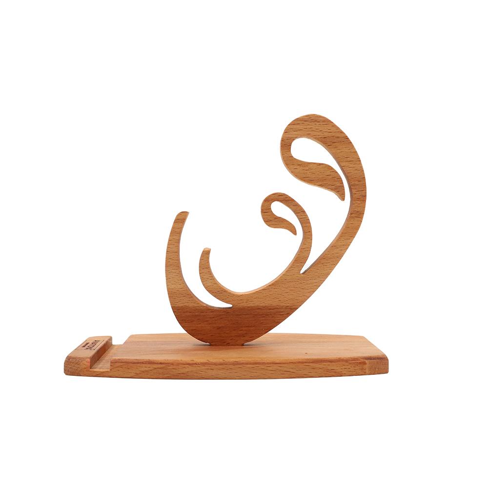 Ahşap Telefon Tutucu Vav