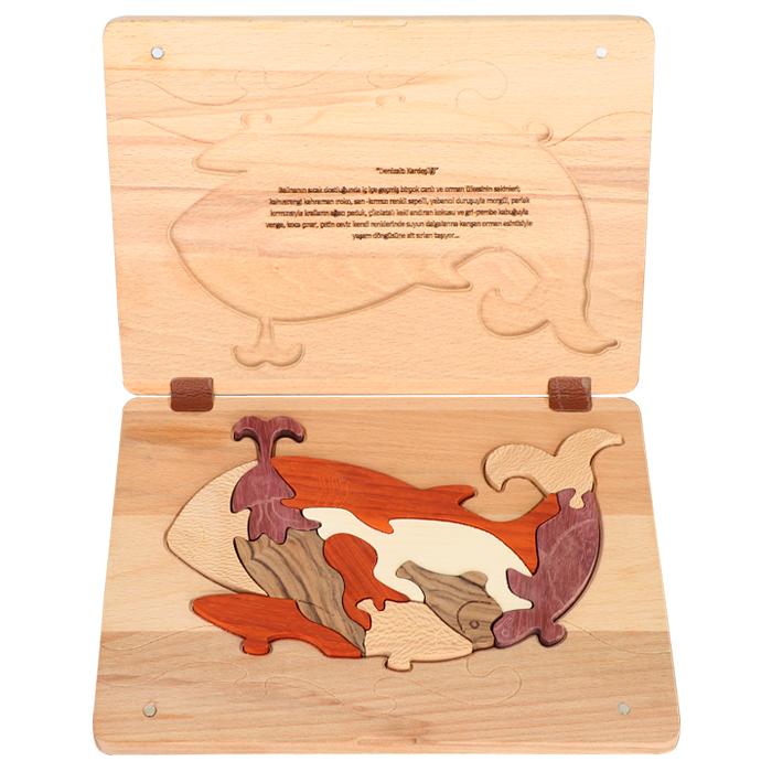 Ahşap Balık Kapaklı